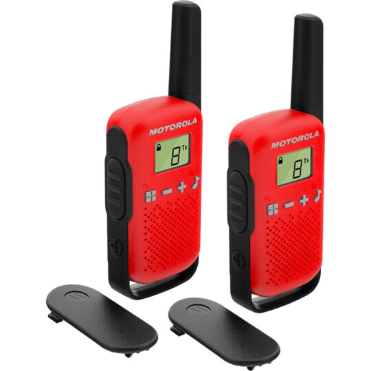 Rádio Comunicador Talkabout até 25km Vermelho MOTOROLA - T110BR