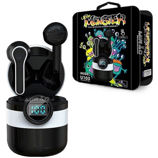 Fone Bluetooth TWS V5.1 Little Monster AD 03914 - SK-U103