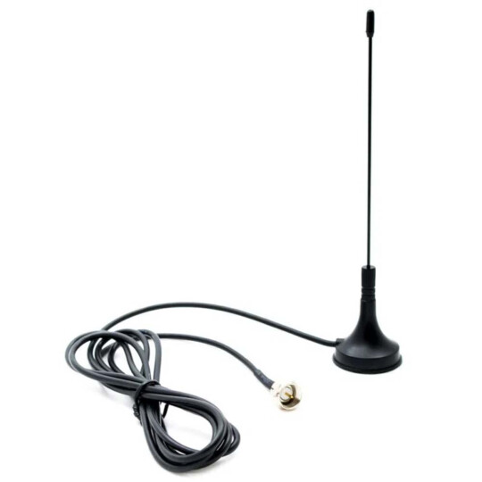 Antena Interna Mini Base Ima Cabo de 1.5 metros Exbom - AN-S10