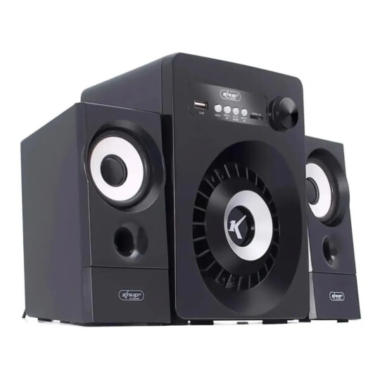 Caixa de Som Bluetooth com Subwoofer 2.1 KNUP- KP-6022BH
