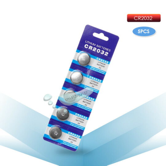 Bateria CR2032 3V Litihium Cartela com 5 unidades - CR2032