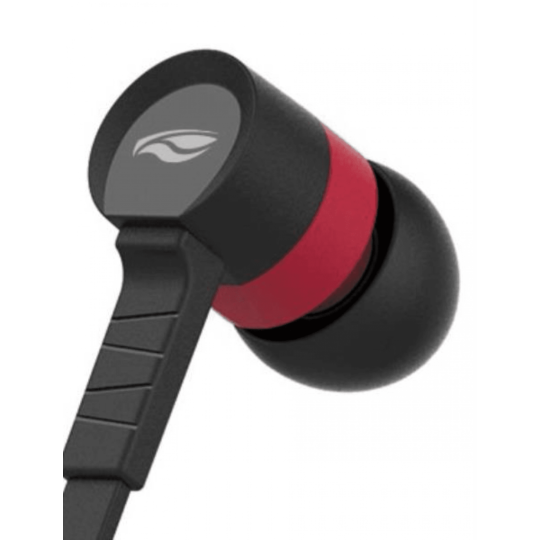 Fone de Ouvido C3Tech Intra Auricular Spirit Preto/Vermelho - EP-05BRD 
