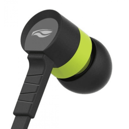 Fone de Ouvido C3Tech Intra Auricular Spirit Preto/Verde - EP-05BGN