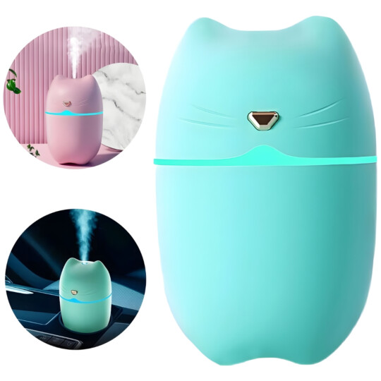 Umidificador Aromatizador de Ar Gatinho - ON-UM622