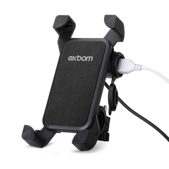 Suporte de Smartphone para Motos de 4.5 a 7.5 Polegadas Exbom - SP-CA54