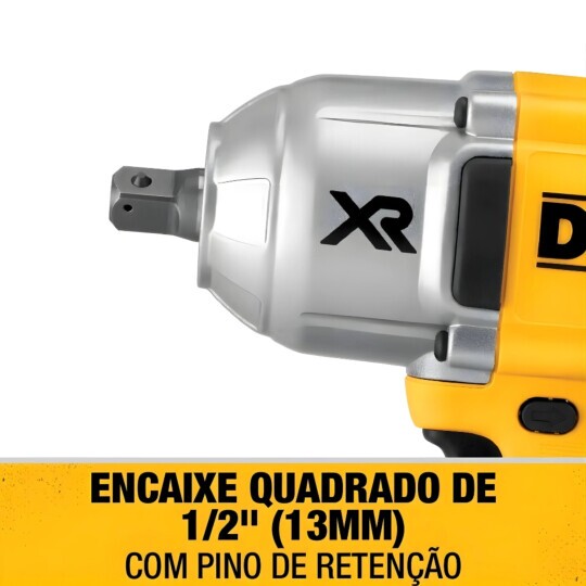 Chave De Impacto Dewalt S/ fio s/ bateria 950nm 1/2 20v Dewalt DCF899B-B3