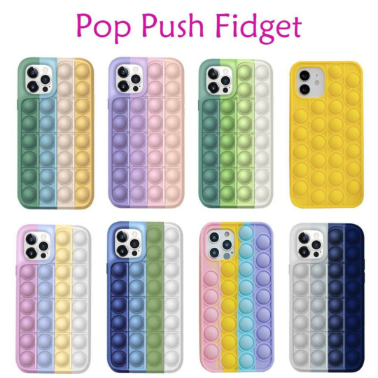 Capa para Iphone 11 Pro Anti Stress Silicone Flexível Pop It - 11PRO