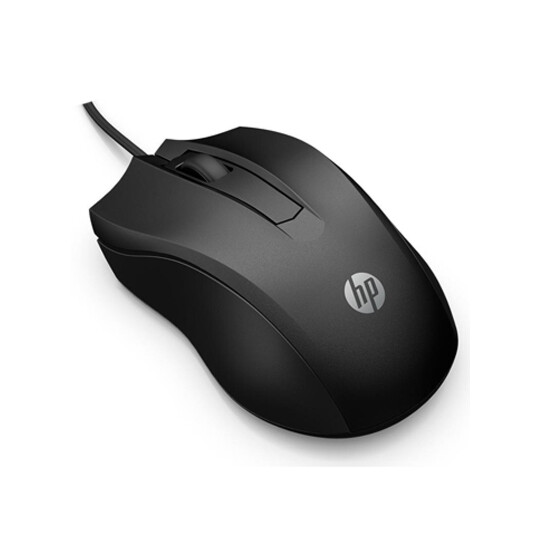 Mouse HP Usb com Fio 1600 DPI Preto - HP 100