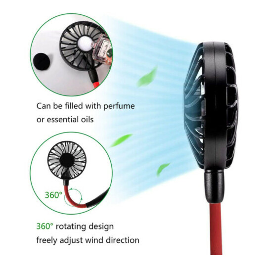 CAIXA FECHADA 60 Unidades Mini Ventilador Portátil Usb de Pescoço X Z - LZ-560