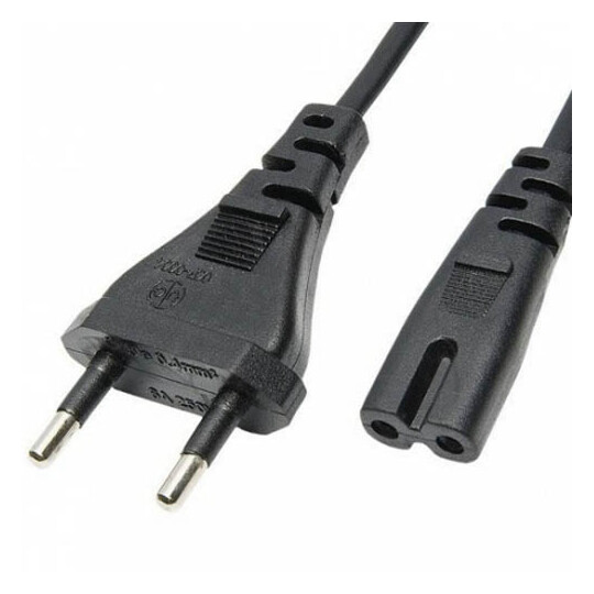 Cabo De Energia Tipo 8 Com 2 Pinos 1.4 Metros Lehmox - LEY-219