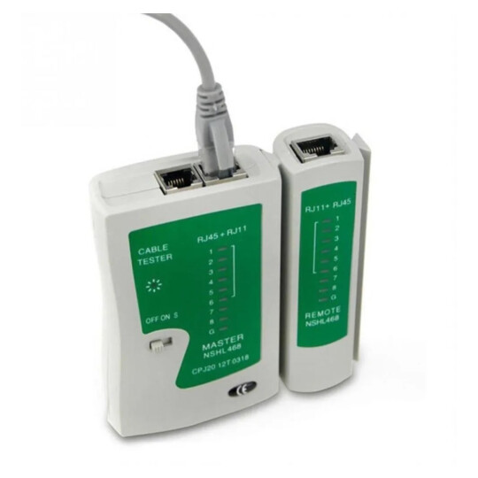 Testador de Cabo Rj45 e Rj-11 Exbom - 01978