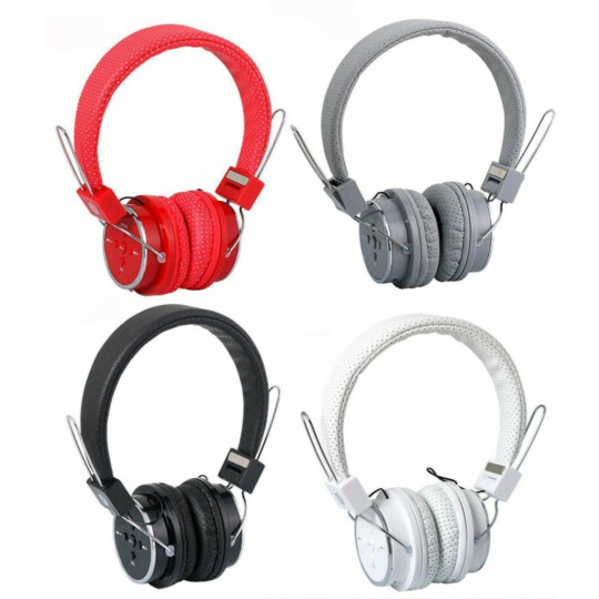 Headphone Bluetooh com Entrada para Cartão TF/SD KNUP - KP-367