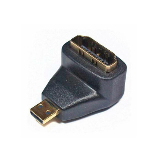 Adaptador Micro Hdmi Macho para Hdmi Fêmea 90 Graus - 003-8504