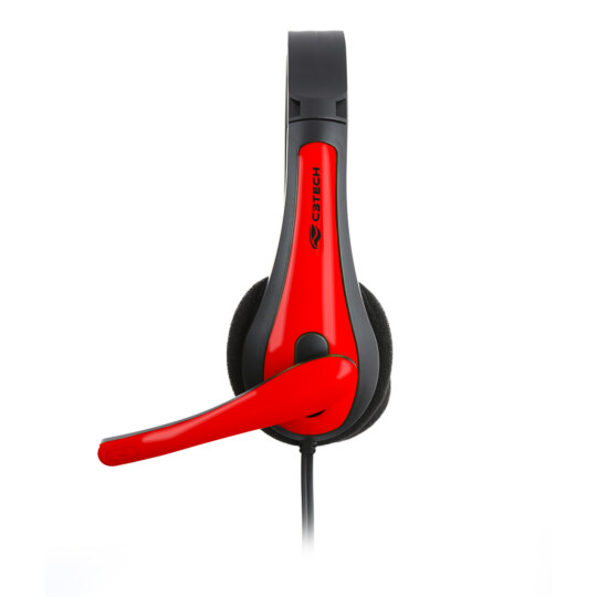 Fone de Ouvido Headset com Microfone Preto C3Tech - PH-30BK