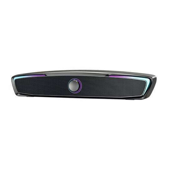 Caixa de Som 2.0 Canais Multimidia Com Led KP-RO838
