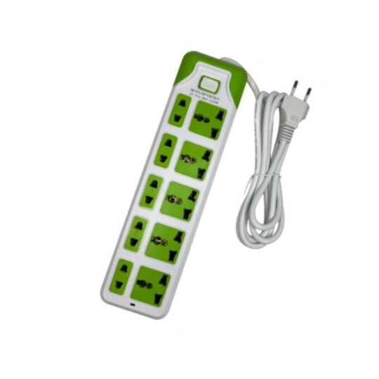 Filtro de Linha Extensão 10 Tomadas Universal C/ Interruptor ST-916