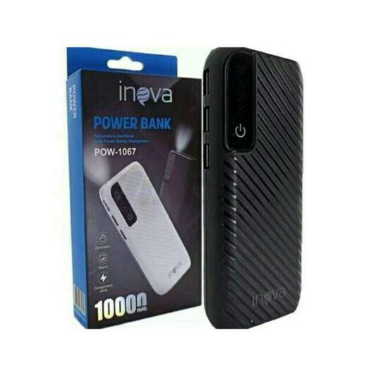 Power Bank 10000mah 5v com 3 Entradas Usb Inova - POW-1067