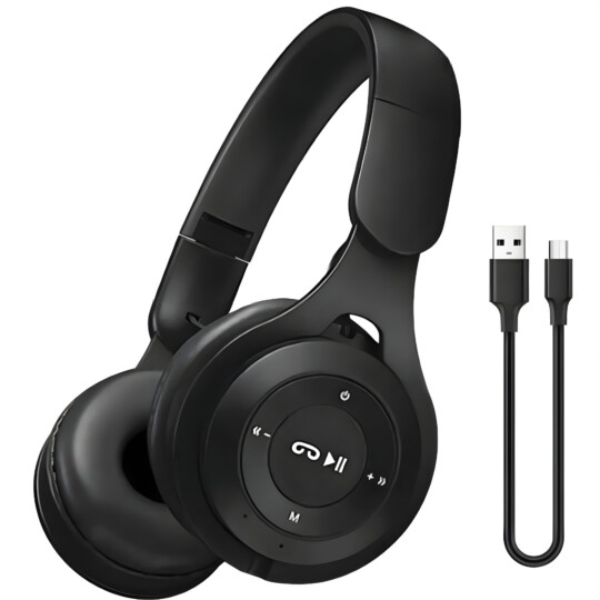 Headphone Bluetooth sem Fio com Rádio FM e Slot para Cartão SD - ST-95