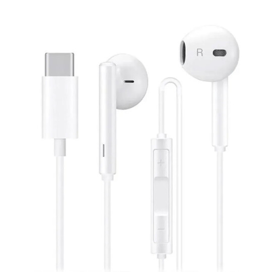 Fone de Ouvido com Microfone Conexão Tipo C Branco - KA-X5