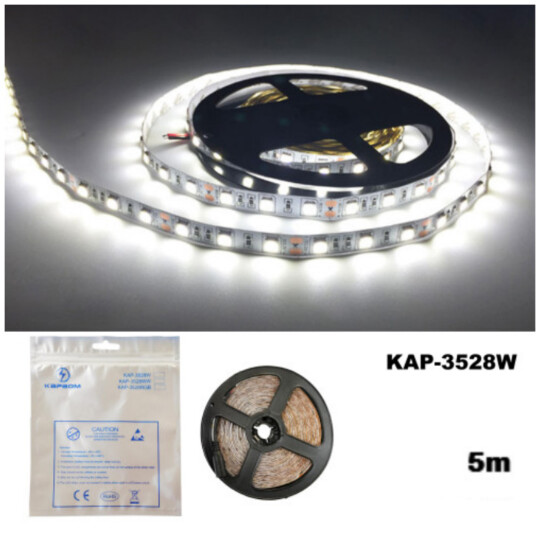 Fita de Led Branco Frio 5 Metros - KAP-3528W