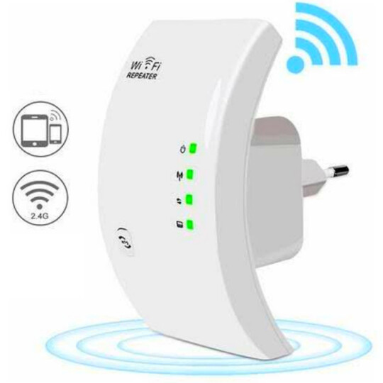 Repetidor de Sinal Wifi Amplificador Wireless com Botão WPS - BL-024
