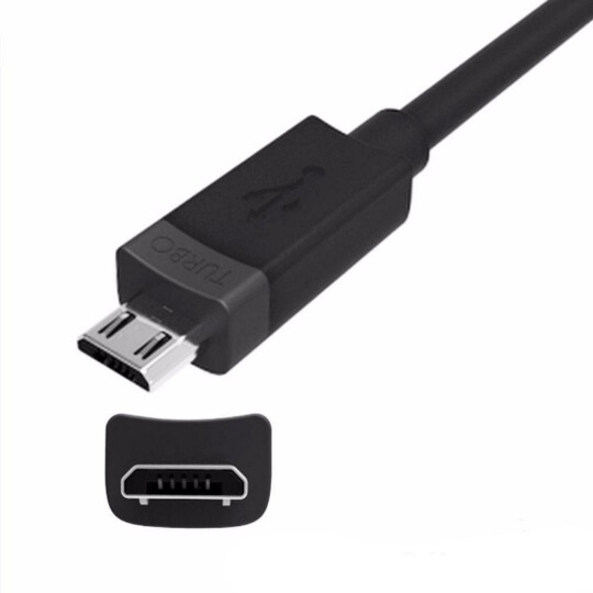 Cabo V8 Turbo Micro Usb x Usb 1 Metro para Dados e Carregamento - LE-86
