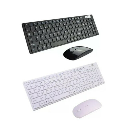 Kit Teclado e Mouse Sem fio Usb Wireless - LEY-171
