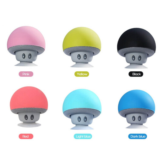 Mini Caixa de Som Bluetooth Cogumelo Portátil - KA-8533