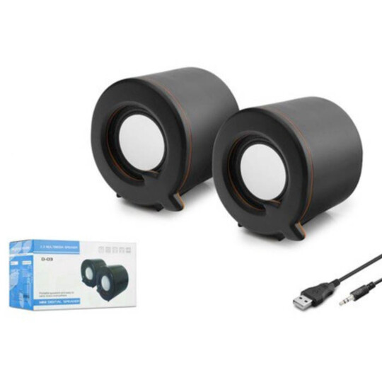 Caixa de Som para Computador e Notebook P2 Usb YST-1040 - D-03 Reling
