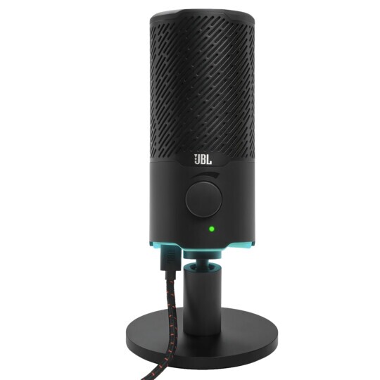 Microfone JBL Quantum Stream Condensador USB RGB para PC