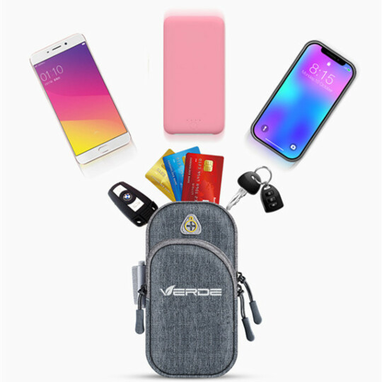 Bolsa de Braço Para Celular Impermeável Sport Bag Verde - BB-05