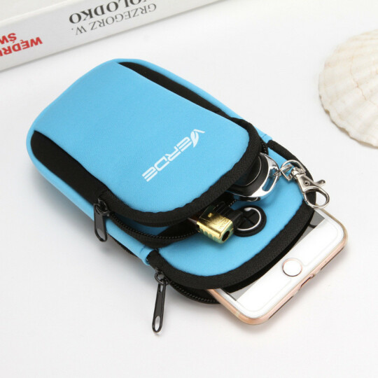 Bolsa de Braço Para Celular Saída Para Fone de Ouvido Sport Pocket Verde - BB-02
