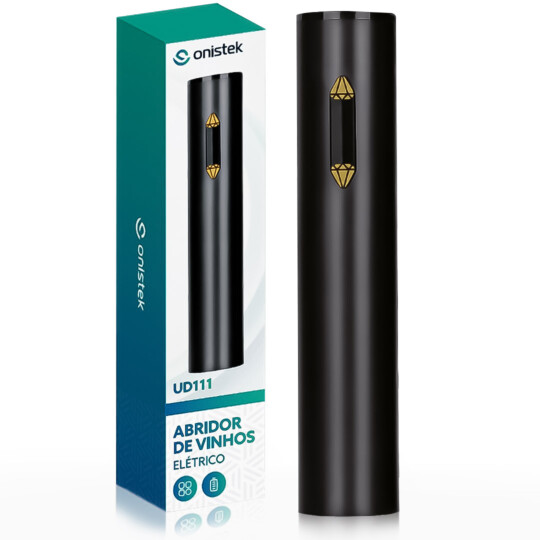 Abridor de Vinho Eletrico Em Aço Inox ONISTEK - ON-UD111