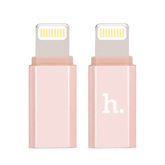 Adaptador De Celular IOS Lightning Para Micro USB V8 Hoco - USB ADAPTER