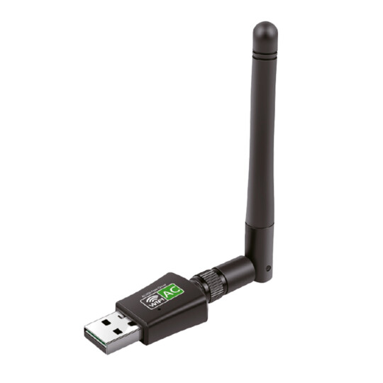 Adaptador Wifi para PC USB 3.0 600 Mbps Wireless 2.4GHZ 5GHZ KNUP - KP-AW161