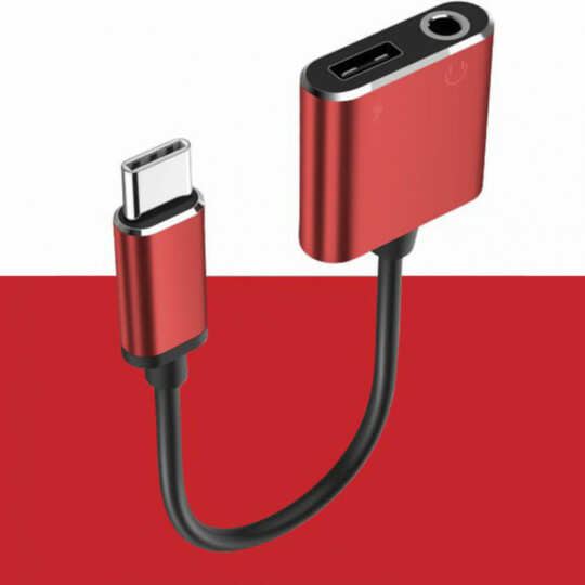 Adaptador Tipo C Para Fone De Ouvido Carregador Xiaomi Mi8 Sumexr - SX-ZJ7