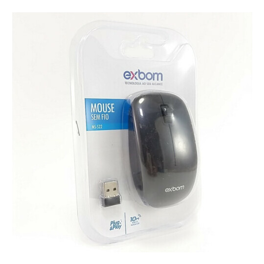 CAIXA FECHADA 100 Unidades Mouse sem fio 2.4GHZ studio 03068 EXBOM - MS-S22