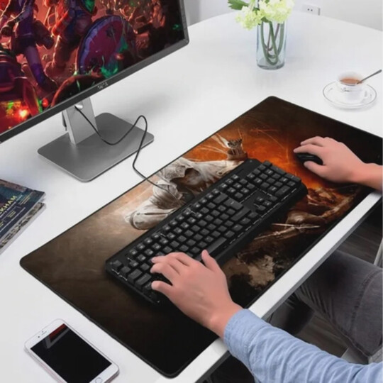 Mouse Pad Speed Gamer Extra Grande 700x350x3mm - Assassino 02594 Exbom - MP-7035C06