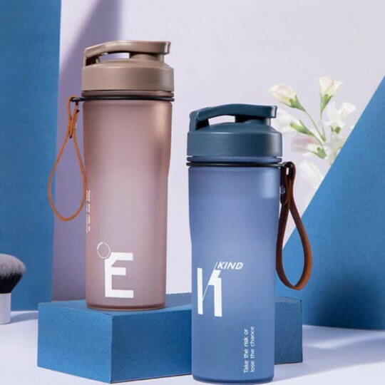 Garrafa de Água Copo Esportivo Academia 450ml Fosca TOMATE - AK-2016