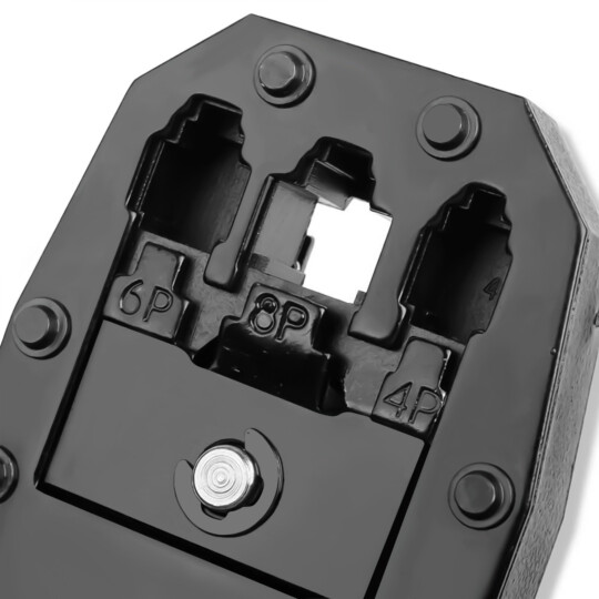Alicate Crimpador e Decaptador para Cabos Rj11, Rj12 e Rj45 Knup - KP-AL0001