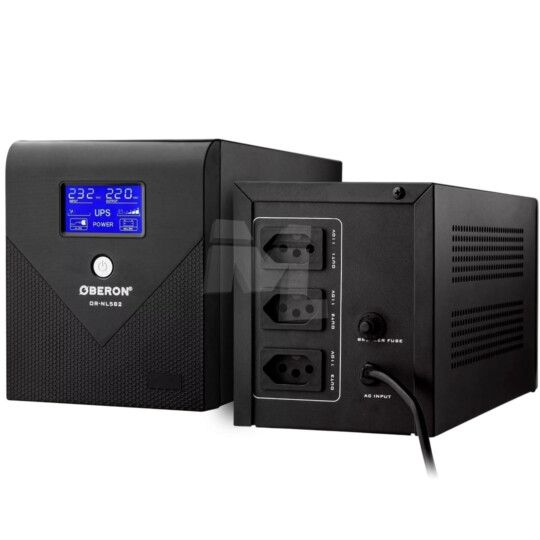 Nobreak UPS 110V 1200VA 720W 3 Tomadas OBERON - OR-NL582