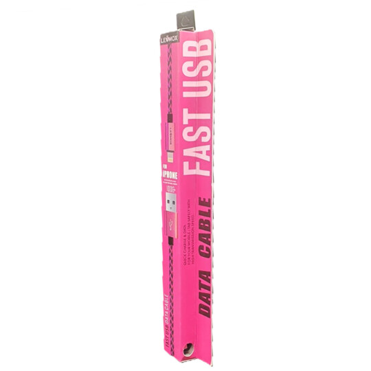 Cabo IOS Lightning de dados com 1 Metro Lehmox - FAST USB