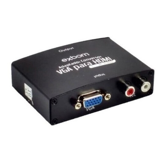 Adaptador Conversor VGA para HDMI com Áudio Desbloqueado - 01577