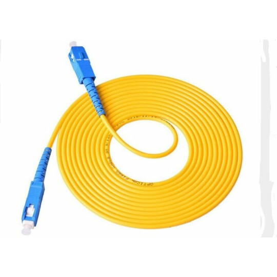 Cabo de Fibra Óptica LC-LC SM 3 Metros Monomodo Exbom - 03004