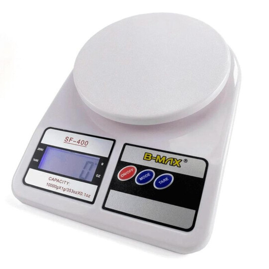 Balança Digital Cozinha de Precisão 10 Kg Bmax - SF400
