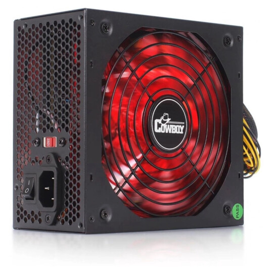 Fonte Atx Gamer 600w Real Com Cabo De Força - Cowboy Kp-535