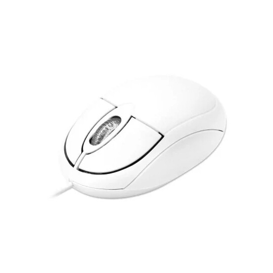 Mouse Multilaser Classic Box Óptico Full Branco USB - MO302
