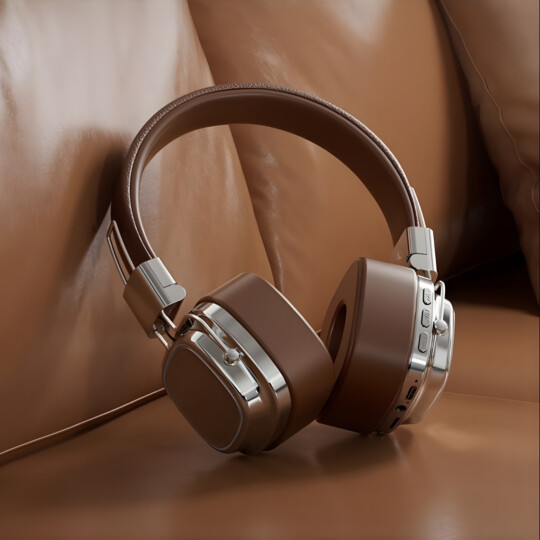 Fones de Ouvido Bluetooth 5.3 Dobrável Estilo Retrô Clássico