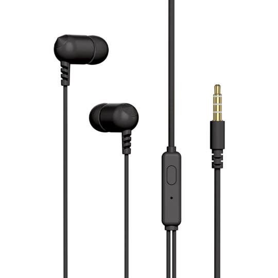 Fone de Ouvido Intra Auricular Branco Embalagem tipo Saquinho C3TECH - EP-07BK S/SN C3T