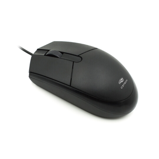 Mouse Óptico USB 1.10 Metros 1000 DPI Preto C3Tech - MS-28BK 